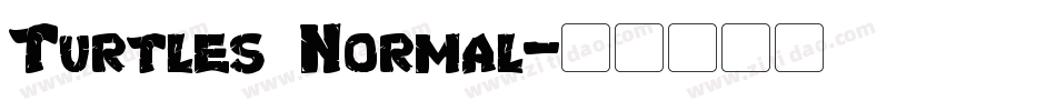 Turtles Normal字体转换